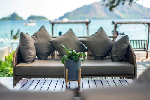 Emon Pulo Beach Resort near Mount Balingkilat