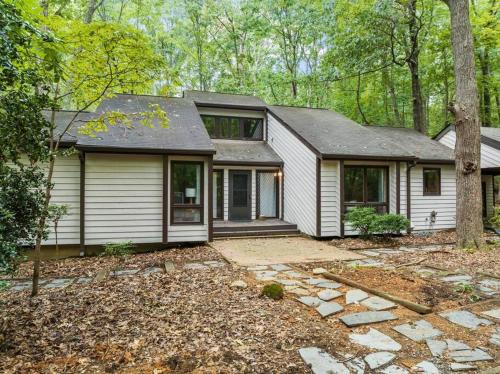 Large, private home on forested lot in Chapel Hill