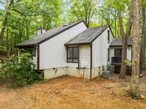 Large, private home on forested lot in Chapel Hill