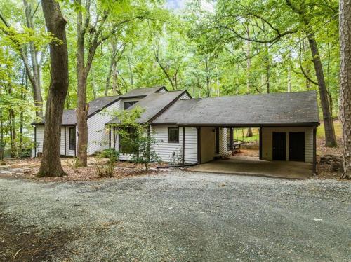 Large, private home on forested lot in Chapel Hill