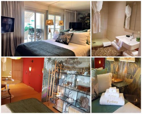 LE FORTUNY - 3 Suites, 2 apparts, 1 chambre - proche TRAM ligne aéroport et parking gratuit
