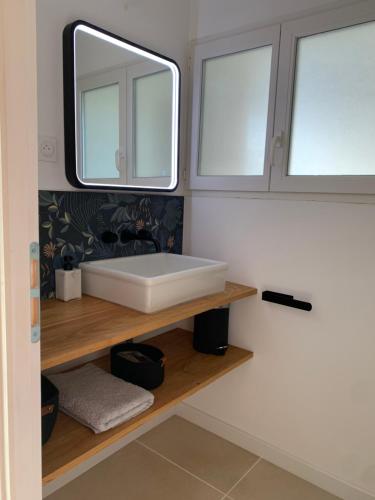 Vannas istaba, Studio Moderne Cozy in Ribaute-les-Tavernes