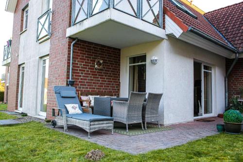 Liebevoll-eingerichtete-Wohnung-mit-Terrasse in 加登奧斯特
