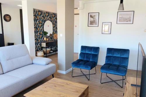 Appartement design pour 6 pers dans le centre de Salon de Pce - Proche Fontaine Moussue - Location saisonnière - Salon-de-Provence