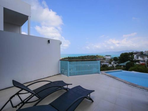 3 Bed Seaview Villa 5 mins to beach B2 SDV204-By Samui Dream Villas