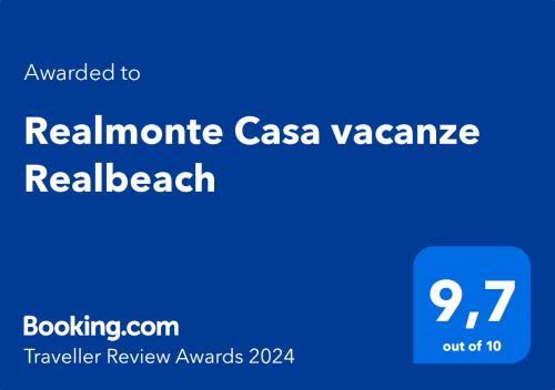 Realmonte Casa vacanze Realbeach