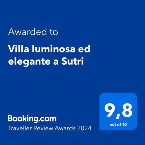 Villa luminosa ed elegante a Sutri