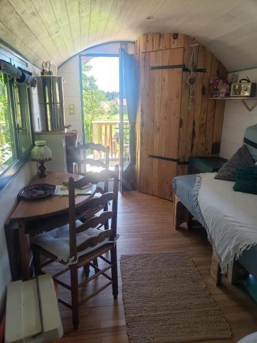 La roulotte tiny house du Mond'idéal