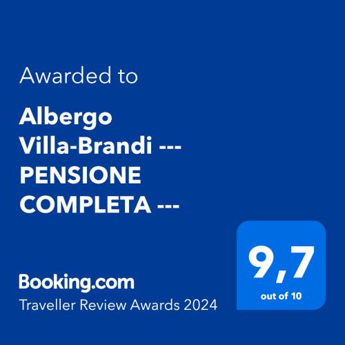 Albergo Villa-Brandi --- PENSIONE COMPLETA ---