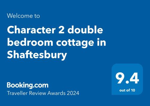 Character 2 double bedroom cottage in Shaftesbury