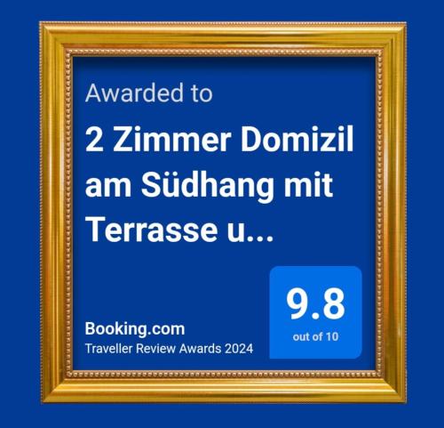 2 Zimmer Domizil am Südhang mit Terrasse und Pool