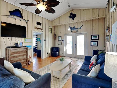 Flip Flop Beachside in Galveston, USA