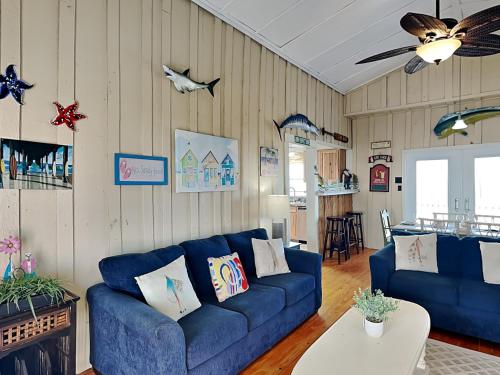 Flip Flop Beachside in Galveston, USA