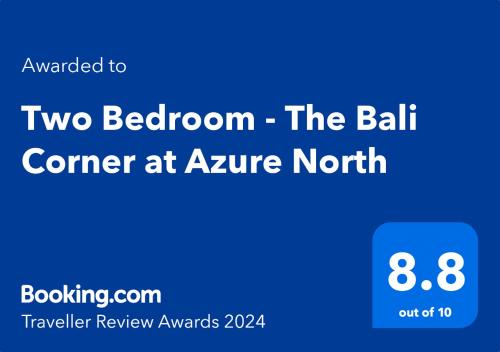 Two Bedroom - The Bali Corner at Azure North