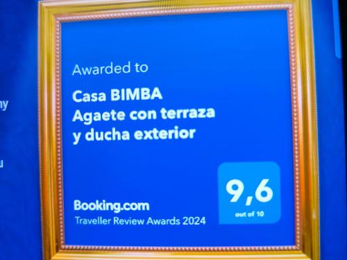 Casa BIMBA Agaete con terraza y ducha exterior