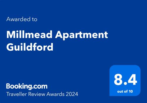 Millmead Apartment in central Guildford with parking