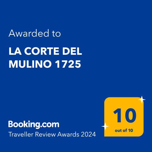  LA CORTE DEL MULINO 1725 in San Salvatore Telesino
