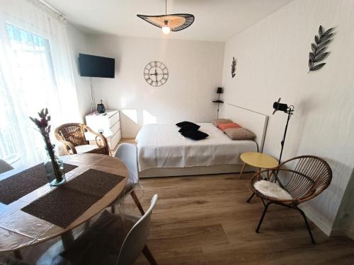 Résidence Montcalm C - Studio pour 2 Personnes 004 - Location saisonnière - Aix-les-Bains