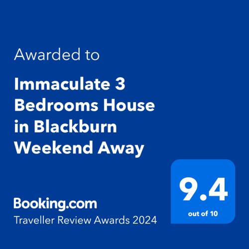 Immaculate 4-Bed House in Darwen Blackburn BB1 in Fernhurst