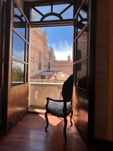 ระเบียง/ชานเรือน, Floré Hotel Boutique Cuenca (Flore Hotel Boutique Cuenca) in คูเอ็นซ่า