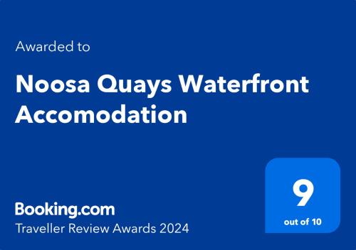 Noosa Quays Waterfront Accomodation