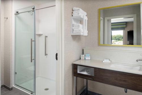 Hampton Inn and Suites by Hilton Indianapolis West Speedway - 화장실
