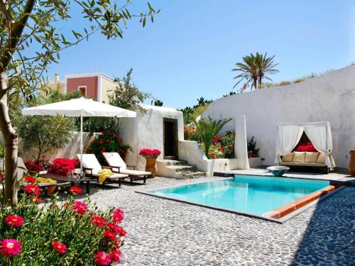 Villa in Santorini with Stunning Outdoor Kitchen, Megalochori (Foto 8)