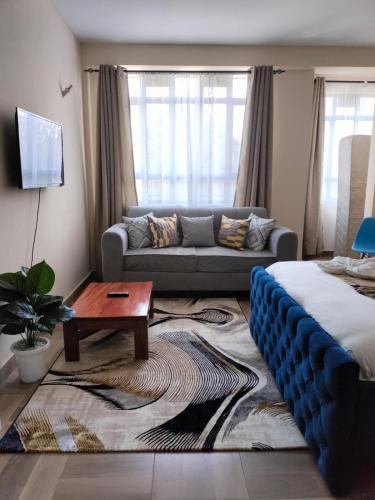 Luxury studio Airbnb in Nakuru CBD