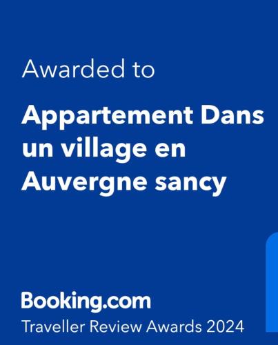 Appartement Dans un village en Auvergne sancy