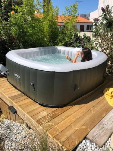 ღ L'Escale bleu • Villa avec Jacuzzi et Baby-foot