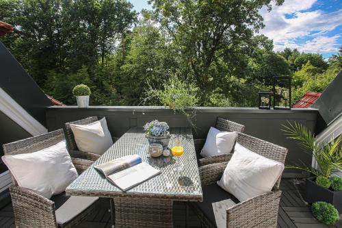 陽台/露台, Ökonomiehof (Okonomiehof) in 利希滕費爾斯