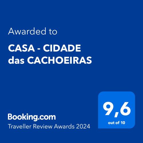 CASA - CIDADE das CACHOEIRAS