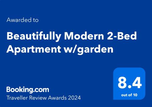 Beautifully Modern 2-Bed Apartment w/garden, London (photo 3)