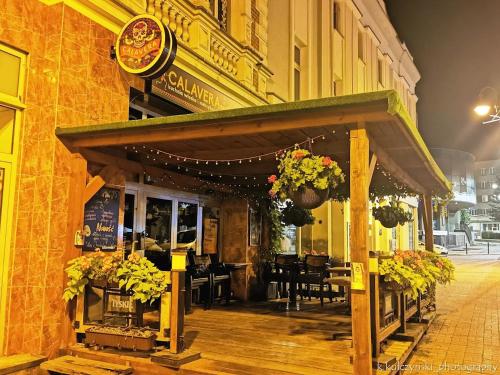 餐廳, Aparthotel Zabrze, Apartament Agnieszka in 扎布熱