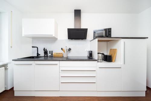 keuken, LaDolceVita - 100m2 Apartment in Zentraler Lage in Olching