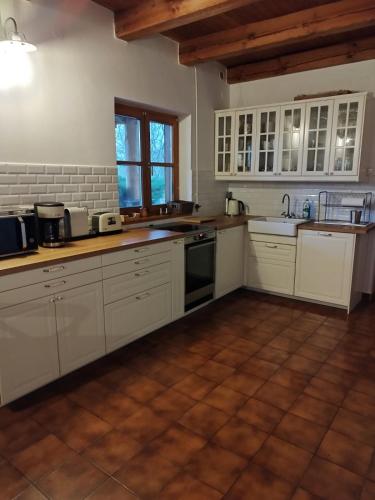 Kitchen, Kiskuti Vendeghaz in Sarvar