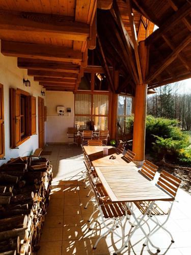 Balcony/terrace, Kiskuti Vendeghaz in Sarvar
