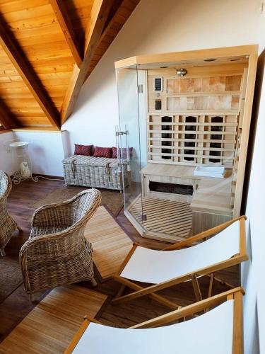 Sauna, Kiskuti Vendeghaz in Sarvar