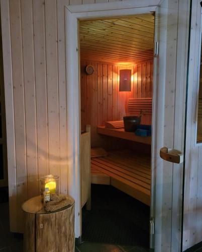 Szauna, FeWo Weitblick in Höhenlage von Greiz (FeWo Weitblick in Hohenlage von Greiz) in Greiz