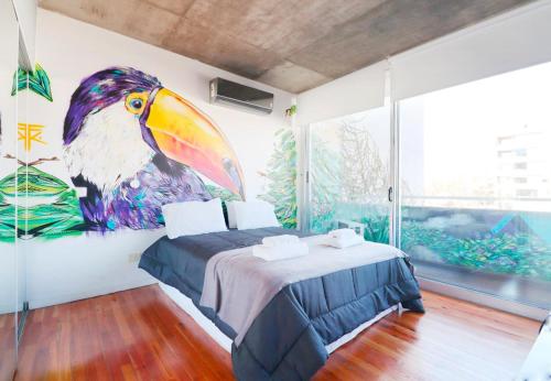 RentUp - Refugio urbano en Palermo con balcon y piscina