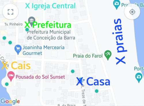 Casa para Temporada e Carnaval em Conceição da Barra