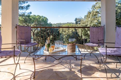 Garden, Rosa - Sublime villa piscine avec vue et pinedes in Saint-Georges-d'Orques