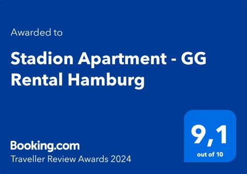 Live Good, Work Good - Stadion Apartment by GG Rental Hamburg, Hamburk (fotografie 2)