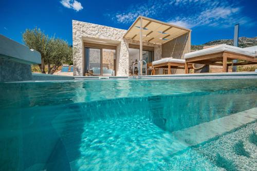 Exterior view, Ionian Horizon - Private Bungalows in Elios Proni