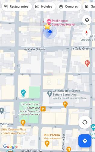 Pool House Hostel in Santa Ana