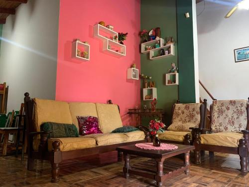 Three-Bedroom House room in Hospedaje Terra Bela