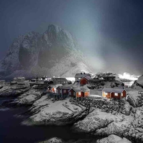 Hamnøy - Big Apartment - Amazing - Marvellous view, Moskenes (foto 5)