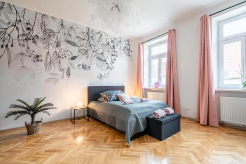 revLIVING Apartments Eggenburg - Garten - Netflix - Disney Plus - Nespresso