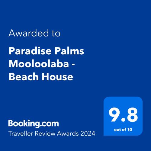 Paradise Palms Mooloolaba - Beach House