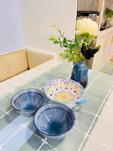 Homestay Vinhome Ocean Park - Phòng xinh, view xịn - 편의 시설/서비스